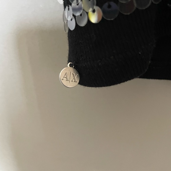 Armani Exchange A/X sequined top size S - Picture 3 of 3